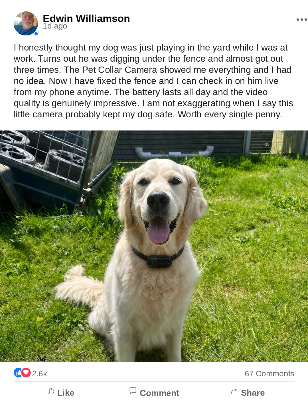 Customer review
